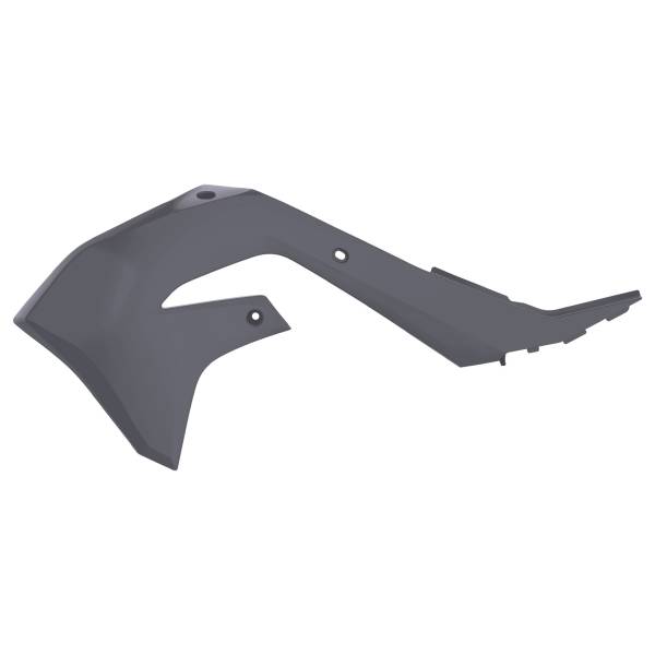 POLISPORT - RADIATOR SHROUD NARDO GREY KAW - Image 1