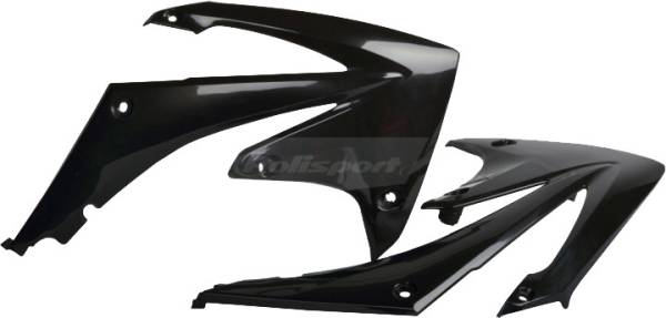 POLISPORT - RADIATOR SHROUD BLACK - Image 1