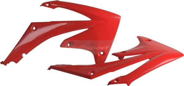 POLISPORT - RADIATOR SHROUD RED - Image 1