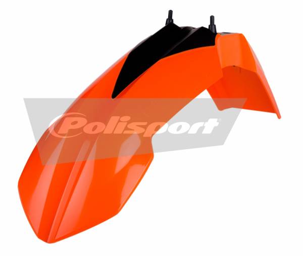 POLISPORT - FRONT FENDER ORANGE - Image 1