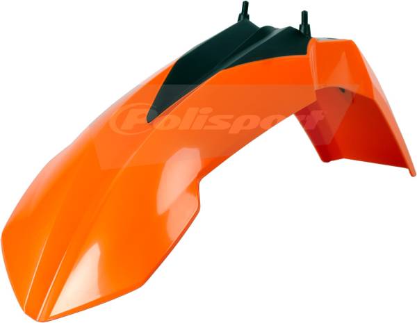 POLISPORT - FRONT FENDER ORANGE - Image 1