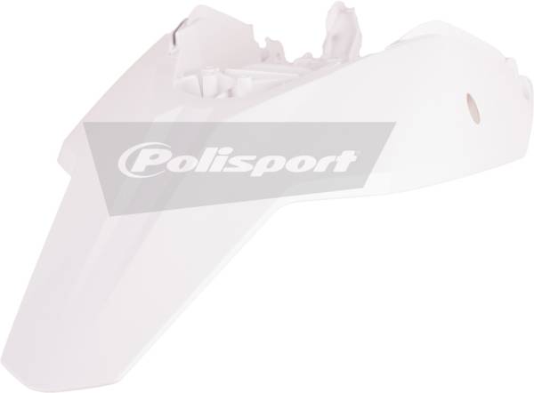 POLISPORT - REAR FENDER & SIDE PANELS WHITE - Image 1