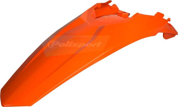 POLISPORT - REAR FENDER ORANGE - Image 1