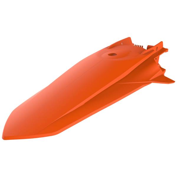 POLISPORT - REAR FENDER ORANGE - Image 1