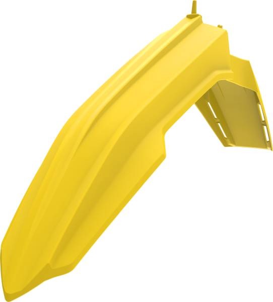 POLISPORT - RESTYLE FRONT FENDER YELLOW - Image 1