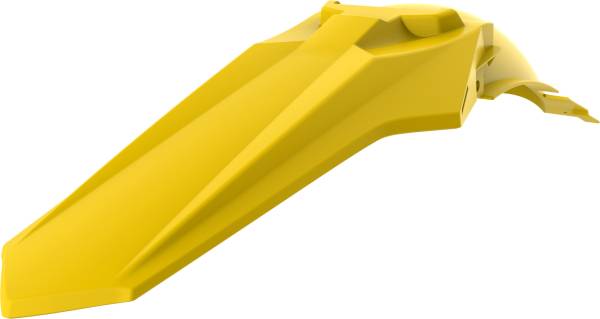 POLISPORT - RESTYLE REAR FENDER YELLOW - Image 1