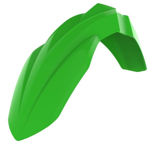 POLISPORT - FRONT FENDER GREEN - Image 1