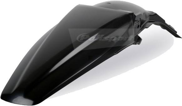 POLISPORT - REAR FENDER BLACK - Image 1