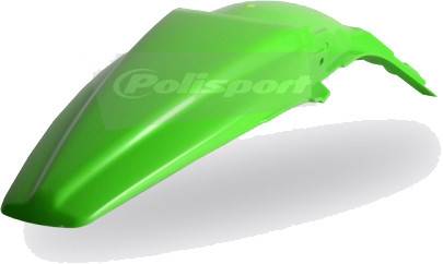 POLISPORT - REAR FENDER GREEN - Image 1