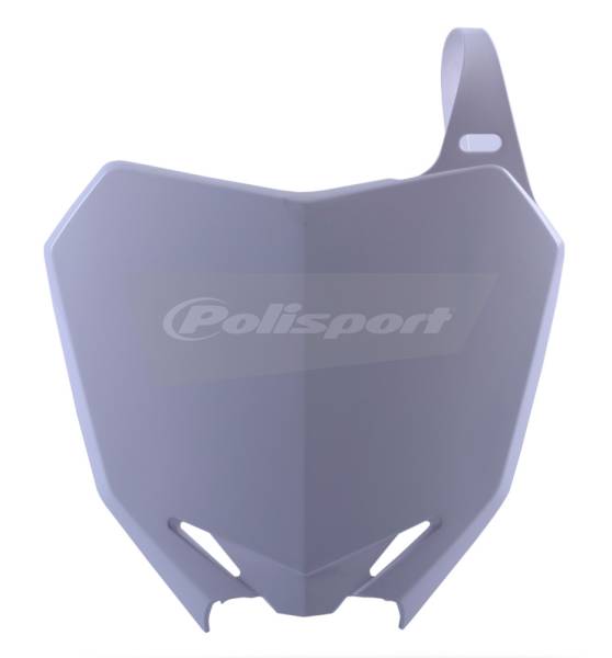 POLISPORT - FRONT NUMBER PLATE WHITE - Image 1