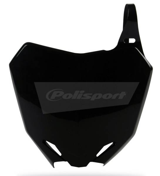 POLISPORT - FRONT NUMBER PLATE BLACK - Image 1