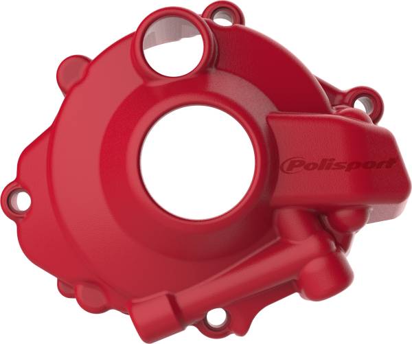 POLISPORT - IGNITION COVER PROTECTOR RED - Image 1