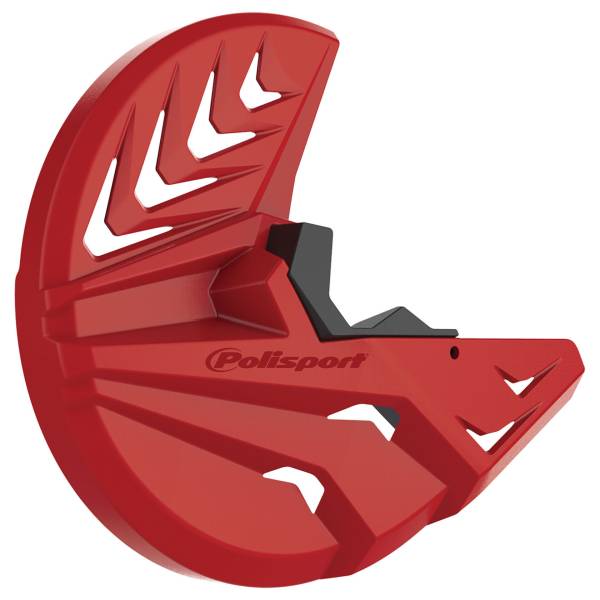 POLISPORT - DISC/FORK PROTECTOR HON RED /BLACK - Image 1