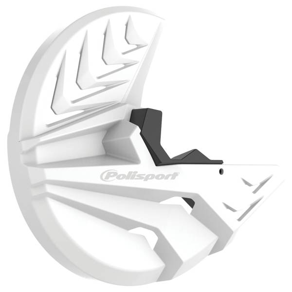 POLISPORT - DISC/FORK PROTECTOR HON WHITE/BLACK - Image 1