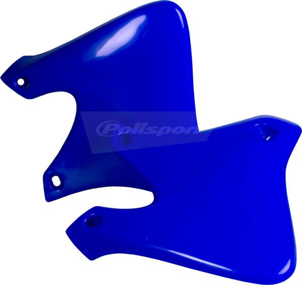 POLISPORT - RADIATOR SHROUD BLUE - Image 1