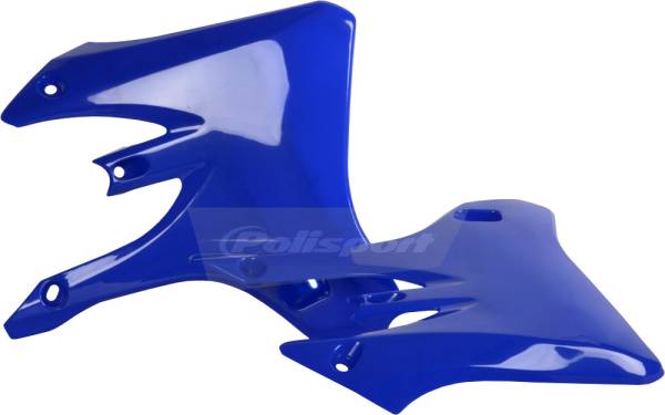 POLISPORT - RADIATOR SHROUD BLUE - Image 1