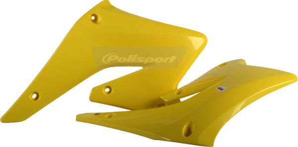 POLISPORT - RADIATOR SHROUD YELLOW - Image 1