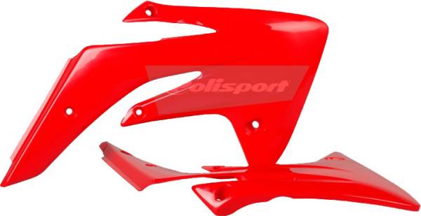 POLISPORT - RADIATOR SHROUD RED - Image 1