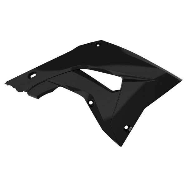 POLISPORT - RADIATOR SHROUD BLACK - Image 1