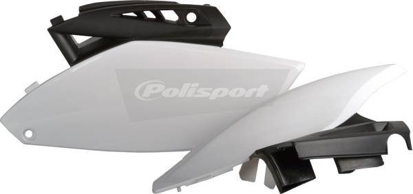 POLISPORT - SIDE PANELS BLACK/WHITE - Image 1