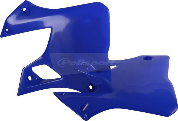 POLISPORT - RADIATOR SHROUD BLUE - Image 1