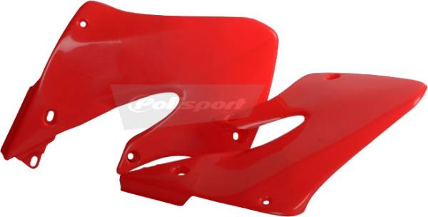 POLISPORT - RADIATOR SHROUD RED - Image 1