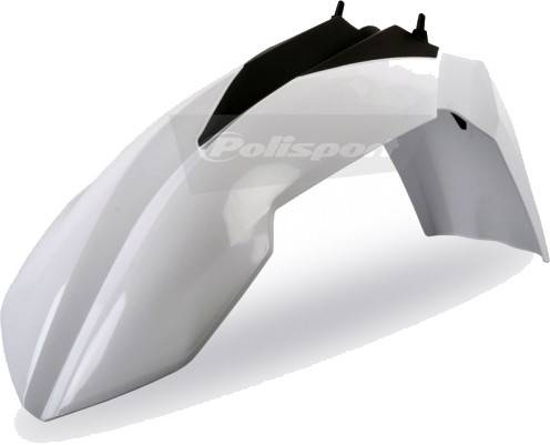 POLISPORT - FRONT FENDER WHITE - Image 1