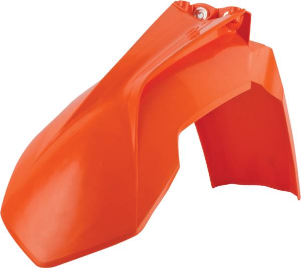 POLISPORT - FRONT FENDER ORANGE - Image 1