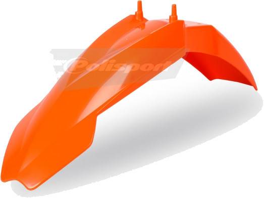 POLISPORT - FRONT FENDER ORANGE - Image 1