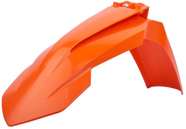 POLISPORT - FRONT FENDER ORANGE - Image 1