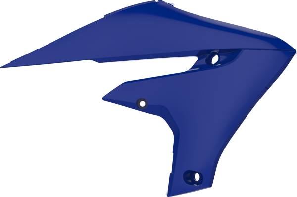 POLISPORT - RADIATOR SHROUD BLUE - Image 1