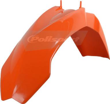 POLISPORT - FRONT FENDER ORANGE - Image 1