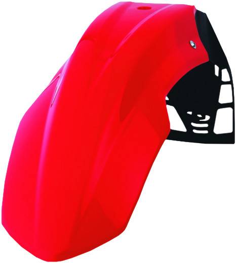 POLISPORT - FREE FLOW UFX FRONT FENDER RED - Image 1