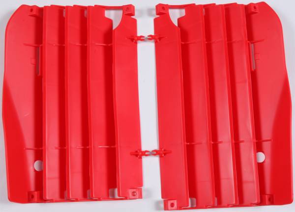 POLISPORT - RADIATOR LOUVERS RED - Image 1