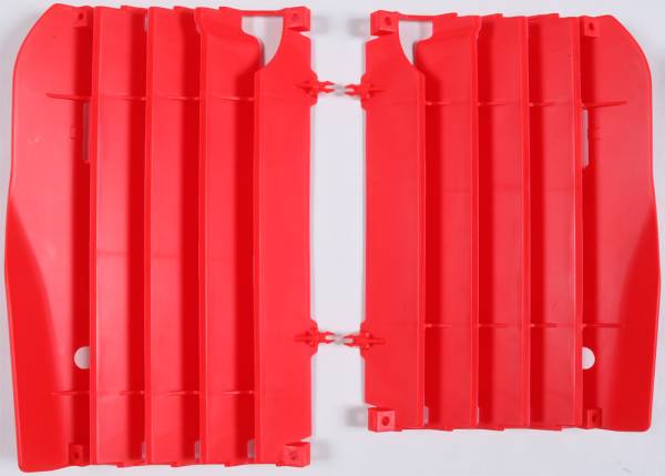 POLISPORT - RADIATOR LOUVERS RED - Image 1