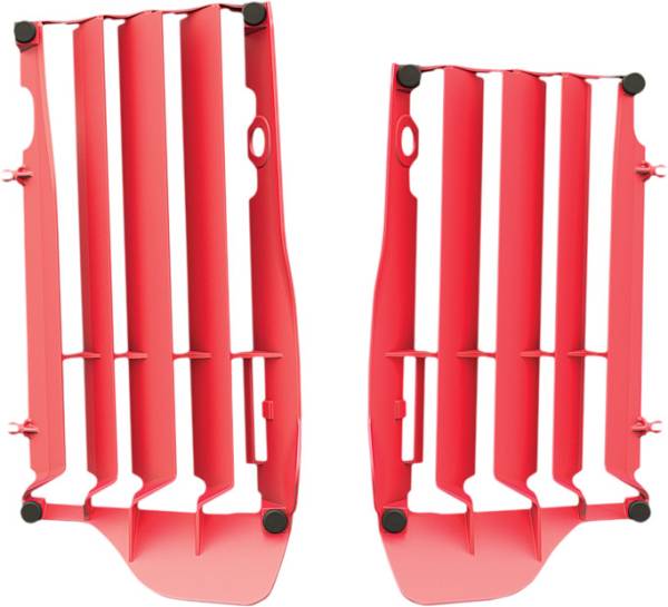 POLISPORT - RADIATOR LOUVERS RED - Image 1