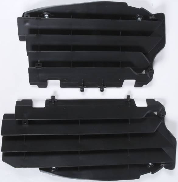 POLISPORT - RADIATOR LOUVERS BLACK - Image 1