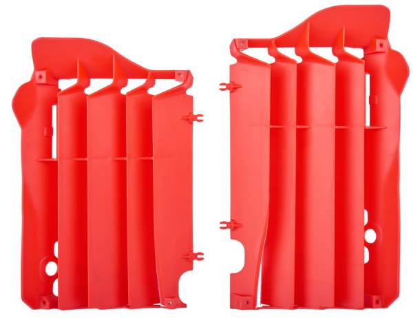 POLISPORT - RADIATOR LOUVERS RED - Image 1