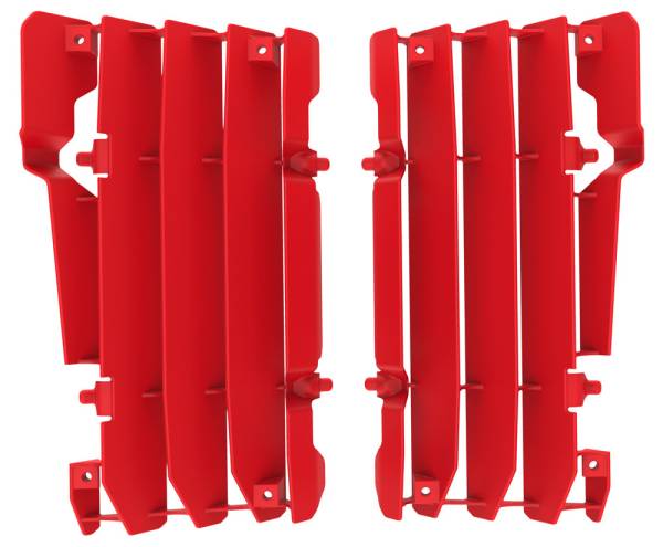 POLISPORT - RADIATOR LOUVER RED - Image 1