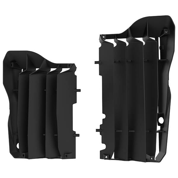 POLISPORT - RADIATOR LOUVER BLACK - Image 1