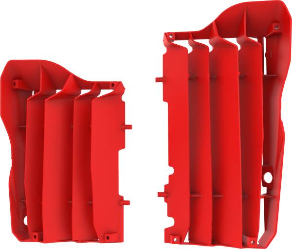 POLISPORT - RADIATOR LOUVER RED - Image 1