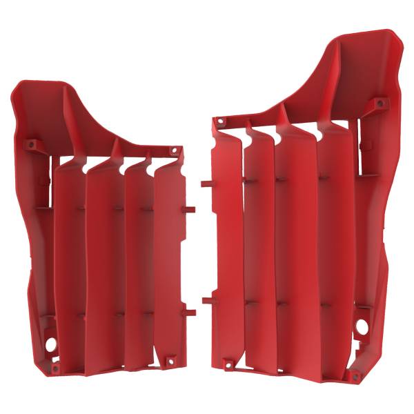 POLISPORT - RADIATOR LOUVER RED - Image 1