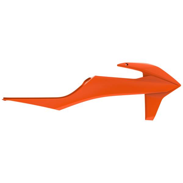 POLISPORT - RADIATOR SHROUDS ORANGE - Image 1