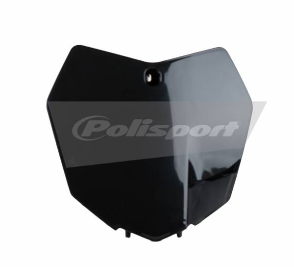 POLISPORT - FRONT NUMBER PLATE BLACK - Image 1