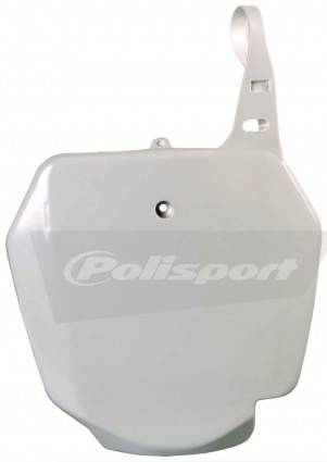 POLISPORT - NUMBER PLATE WHITE - Image 1