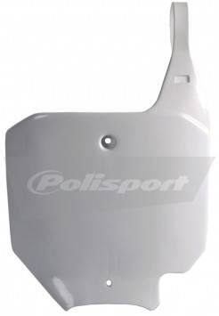 POLISPORT - NUMBER PLATE WHITE - Image 1