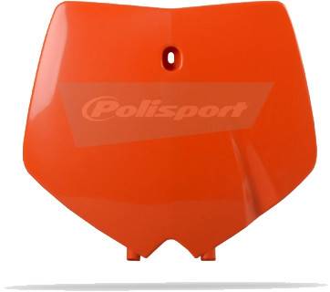 POLISPORT - FRONT PLATE ORANGE - Image 1