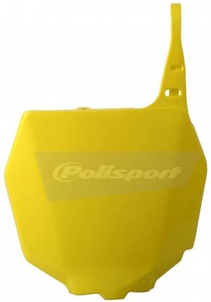 POLISPORT - FRONT PLATE YELLOW - Image 1