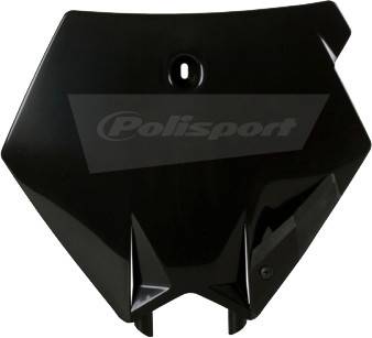 POLISPORT - NUMBER PLATE BLACK - Image 1