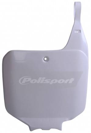 POLISPORT - FRONT PLATE WHITE - Image 1